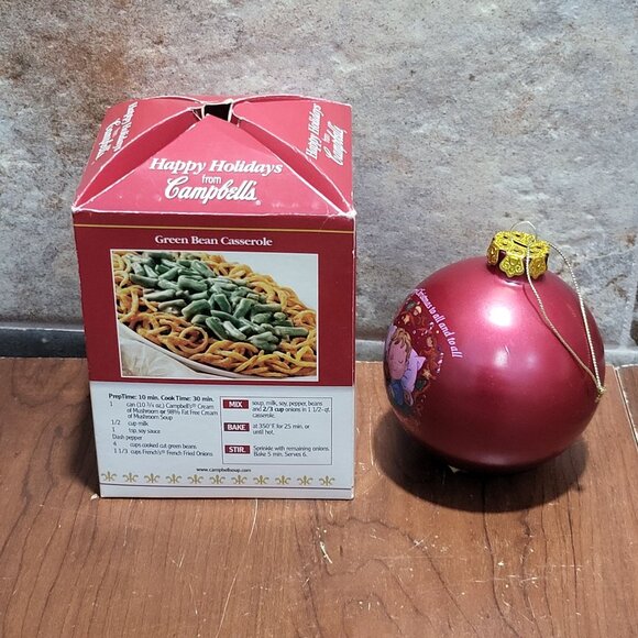 Campbells Soup Kids Red Ball Ornament Collectors Edition 2001 - Picture 5 of 8